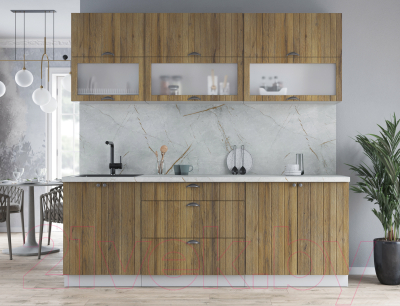 Кухонный гарнитур Интерлиния Берес 2.2Б