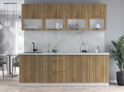 Кухонный гарнитур Интерлиния Берес 2.3Б