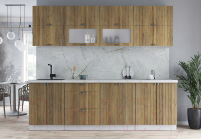 Кухонный гарнитур Интерлиния Берес 2.5Б