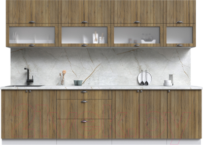 Кухонный гарнитур Интерлиния Берес 2.9Б - фото