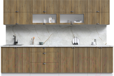 Кухонный гарнитур Интерлиния Берес 3.1Б - фото