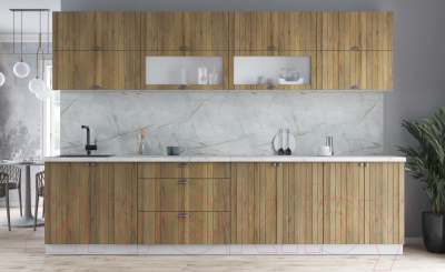 Кухонный гарнитур Интерлиния Берес 3.1Б