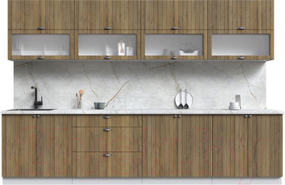 Кухонный гарнитур Интерлиния Берес 3.2Б - фото