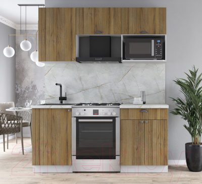 Кухонный гарнитур Интерлиния Берес 1.7В