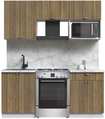 Кухонный гарнитур Интерлиния Берес 1.8В - фото