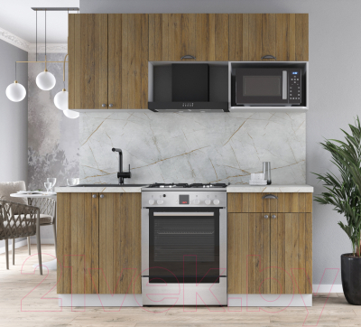 Кухонный гарнитур Интерлиния Берес 1.8В