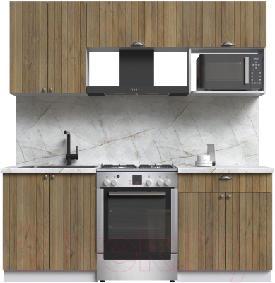 Кухонный гарнитур Интерлиния Берес 2.0В - фото