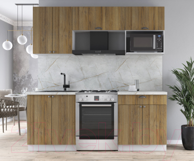 Кухонный гарнитур Интерлиния Берес 2.0В