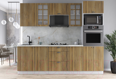 Кухонный гарнитур Интерлиния Берес 2.5В