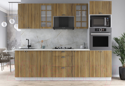 Кухонный гарнитур Интерлиния Берес 2.6В