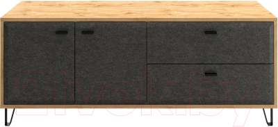 Тумба Black Red White Grace RTV2D2S - фото