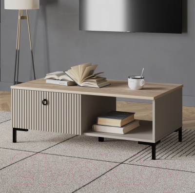 Журнальный столик Black Red White Domenica LAW1S