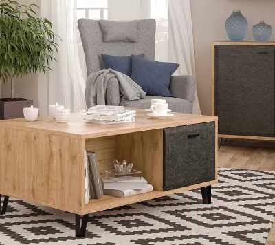 Журнальный столик Black Red White Grace LAW2D