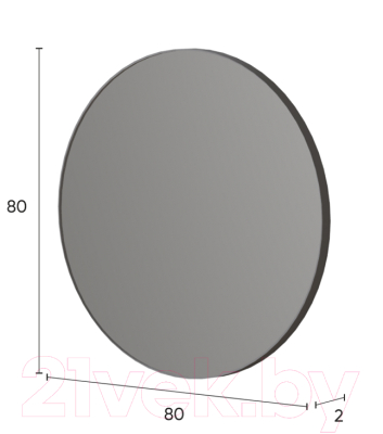 Зеркало Black Red White Domenica LUS