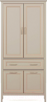 Шкаф Black Red White Classic REG4D1S - фото