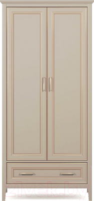 Шкаф Black Red White Classic SZF2D1S - фото