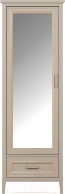 Шкаф Black Red White Classic SZF1L1S - фото