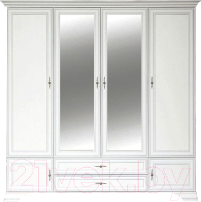 Шкаф Black Red White Kentaki S320-SZF6D2S - фото