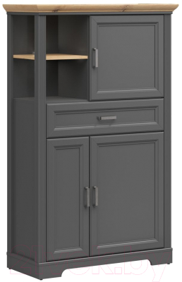 Шкаф Black Red White Jasmin REG3D1S