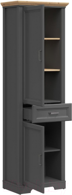 Шкаф Black Red White Jasmin REG2D1S