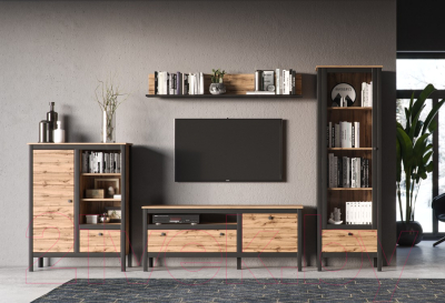 Тумба Black Red White Loft REG1D1S/90