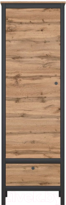 Шкаф Black Red White Loft REG1D1S - фото