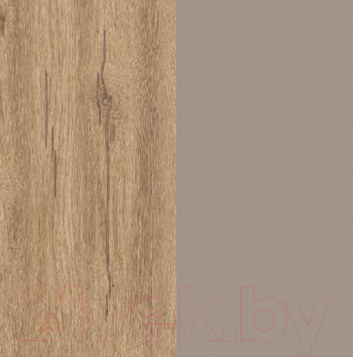 Шкаф с витриной Black Red White Domenica REG1D1W с подсветкой