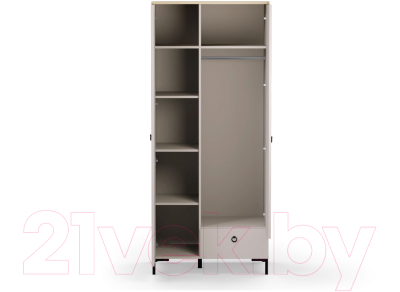 Шкаф Black Red White Domenica SZF2D1S