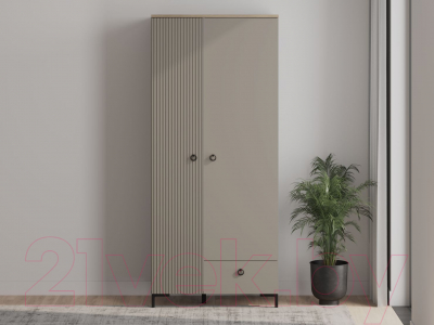 Шкаф Black Red White Domenica SZF2D1S