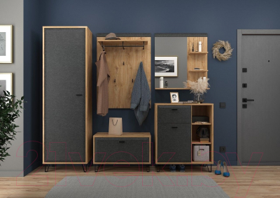 Шкаф Black Red White Grace SZF1D