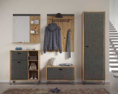 Шкаф Black Red White Grace SZF1D