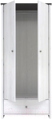 Шкаф Black Red White Порто SZF2D1S