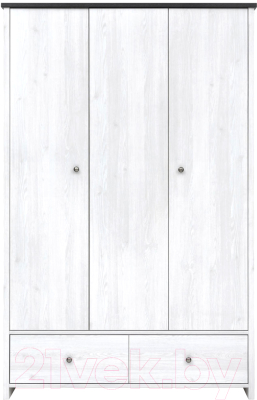 Шкаф Black Red White Порто SZF3D2S - фото