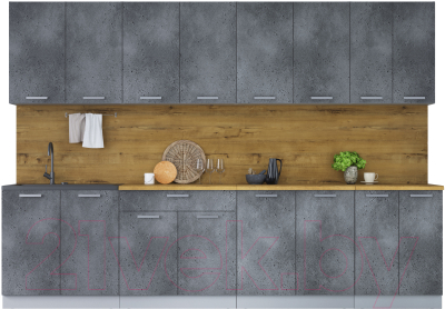 Кухонный гарнитур Интерлиния Мила Лайт 3.0 - фото