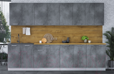 Кухонный гарнитур Интерлиния Мила Лайт 3.0