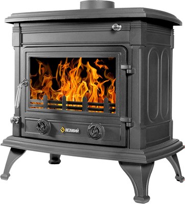 Печь-камин Везувий AST-13 (антрацит) - фото