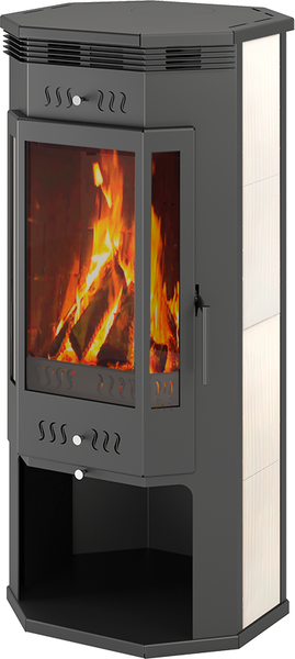 Печь-камин Везувий Aston 11кВт угловой 150мм (180м3)