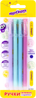 Набор гелевых ручек Юнландия Лимонад / 143655 - фото