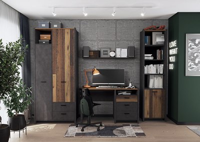 Полка Black Red White Kristoff POL/130