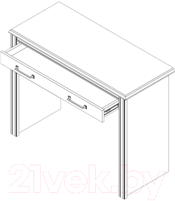 Туалетный столик Black Red White Stylius B169-TOL