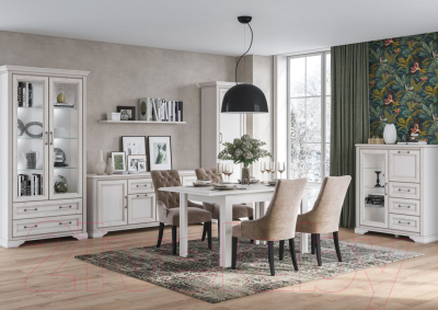 Обеденный стол Black Red White Stylius B169-STO