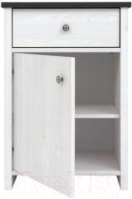 Тумба Black Red White Порто KOM1D1S