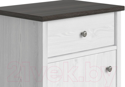 Тумба Black Red White Порто KOM1D1S