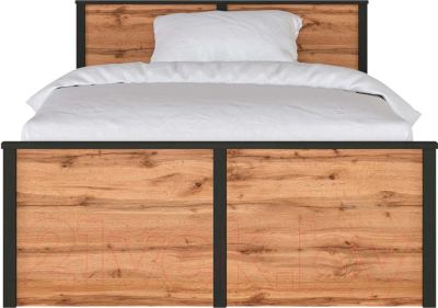 Каркас кровати Black Red White Loft LOZ120x200 - фото