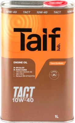 Моторное масло Taif Tact 10W40 / 211061 - фото