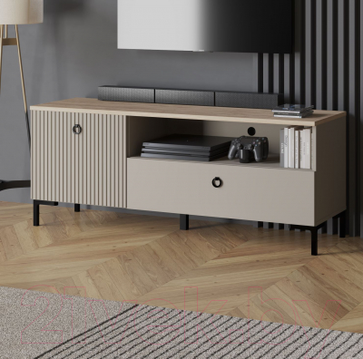 Тумба Black Red White Domenica RTV1D1S