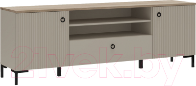 Тумба Black Red White Domenica RTV2D1S - фото