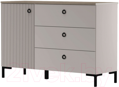 Тумба Black Red White Domenica KOM1D3S - фото