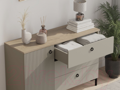 Тумба Black Red White Domenica KOM1D3S