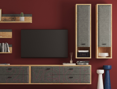 Тумба Black Red White Grace RTV1D2S